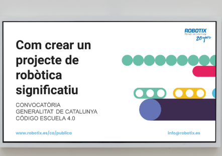 Webinar imprescindible sobre la subvenció de robòtica Código Escuela 4.0